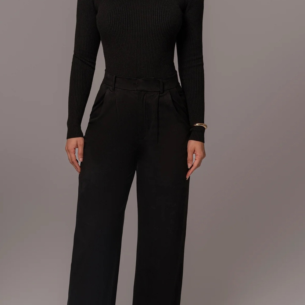 JLuxLabel Black Trousers